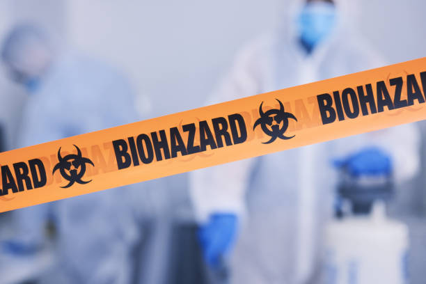 Professional Blood Cleanup technician working in Radnor, OH